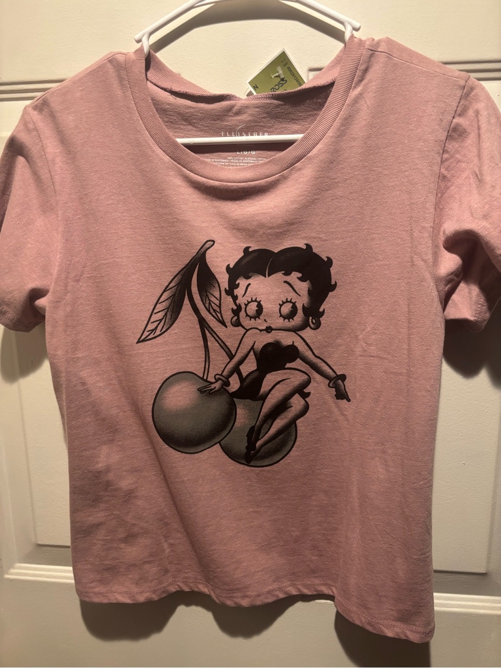 Women’s Betty Boop Graphic Tee - Pink